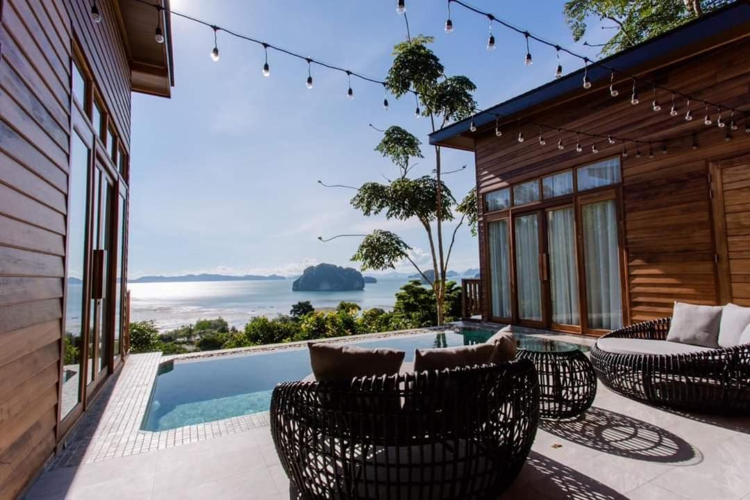 เขาทองพูลวิลล่ากระบี่ Khaotong Pool Villa Krabi Ban Nai Sa Экстерьер фото