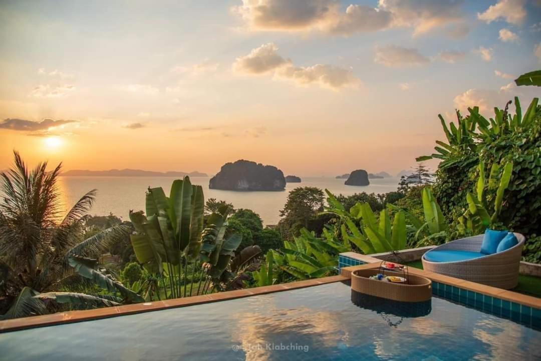 เขาทองพูลวิลล่ากระบี่ Khaotong Pool Villa Krabi Ban Nai Sa Экстерьер фото