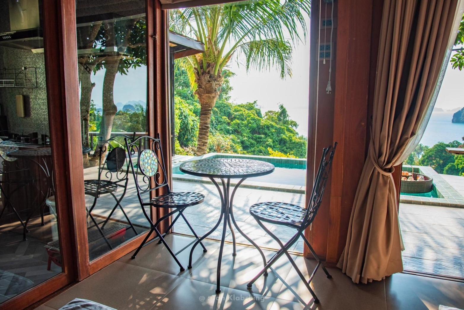 เขาทองพูลวิลล่ากระบี่ Khaotong Pool Villa Krabi Ban Nai Sa Экстерьер фото