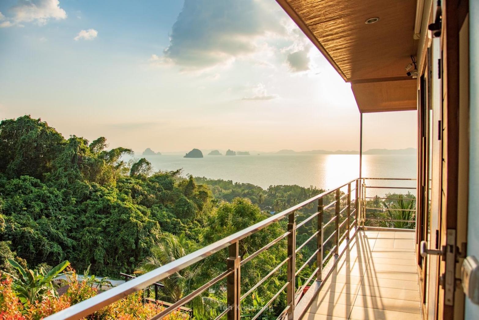 เขาทองพูลวิลล่ากระบี่ Khaotong Pool Villa Krabi Ban Nai Sa Экстерьер фото