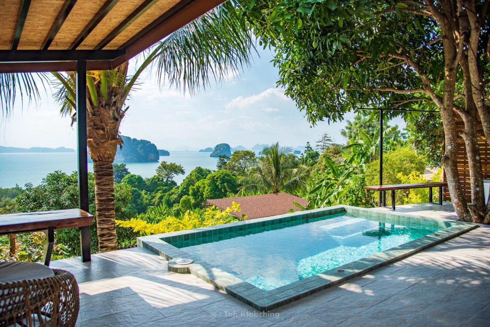 เขาทองพูลวิลล่ากระบี่ Khaotong Pool Villa Krabi Ban Nai Sa Экстерьер фото