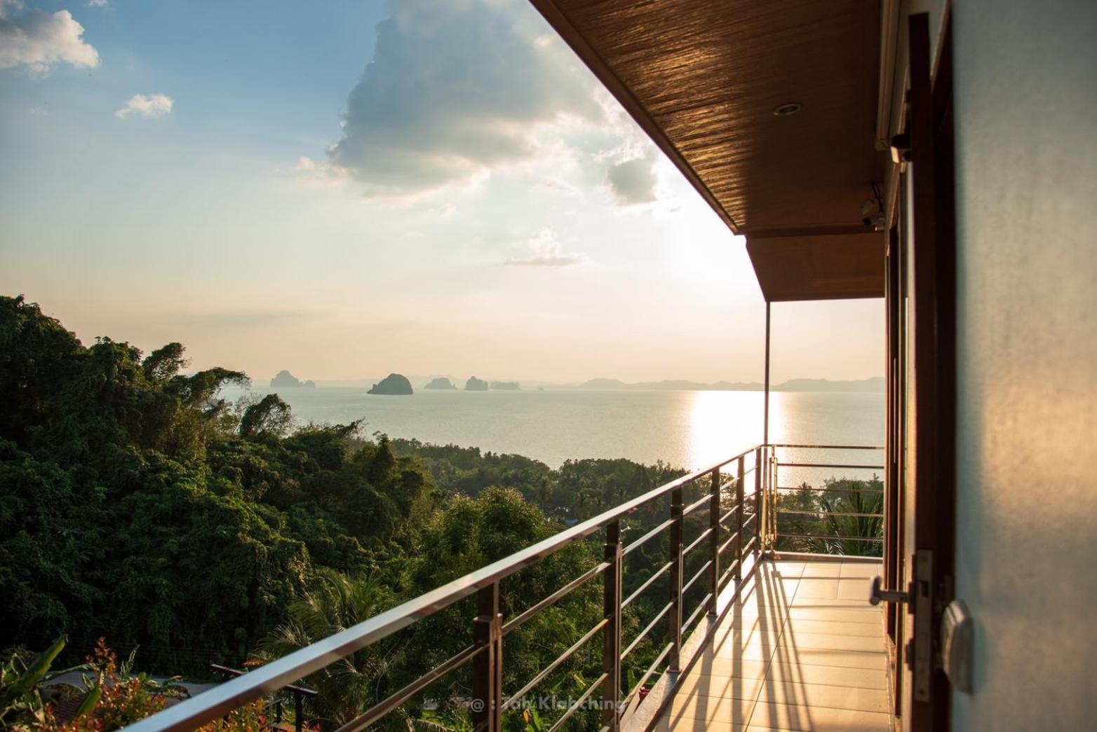 เขาทองพูลวิลล่ากระบี่ Khaotong Pool Villa Krabi Ban Nai Sa Экстерьер фото