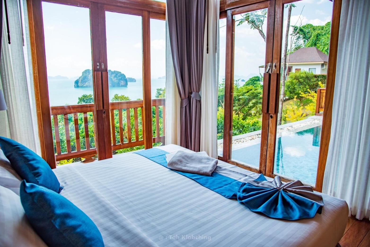 เขาทองพูลวิลล่ากระบี่ Khaotong Pool Villa Krabi Ban Nai Sa Экстерьер фото