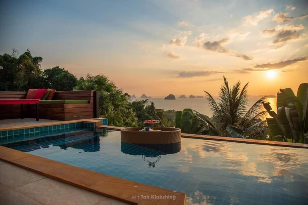 เขาทองพูลวิลล่ากระบี่ Khaotong Pool Villa Krabi Ban Nai Sa Экстерьер фото