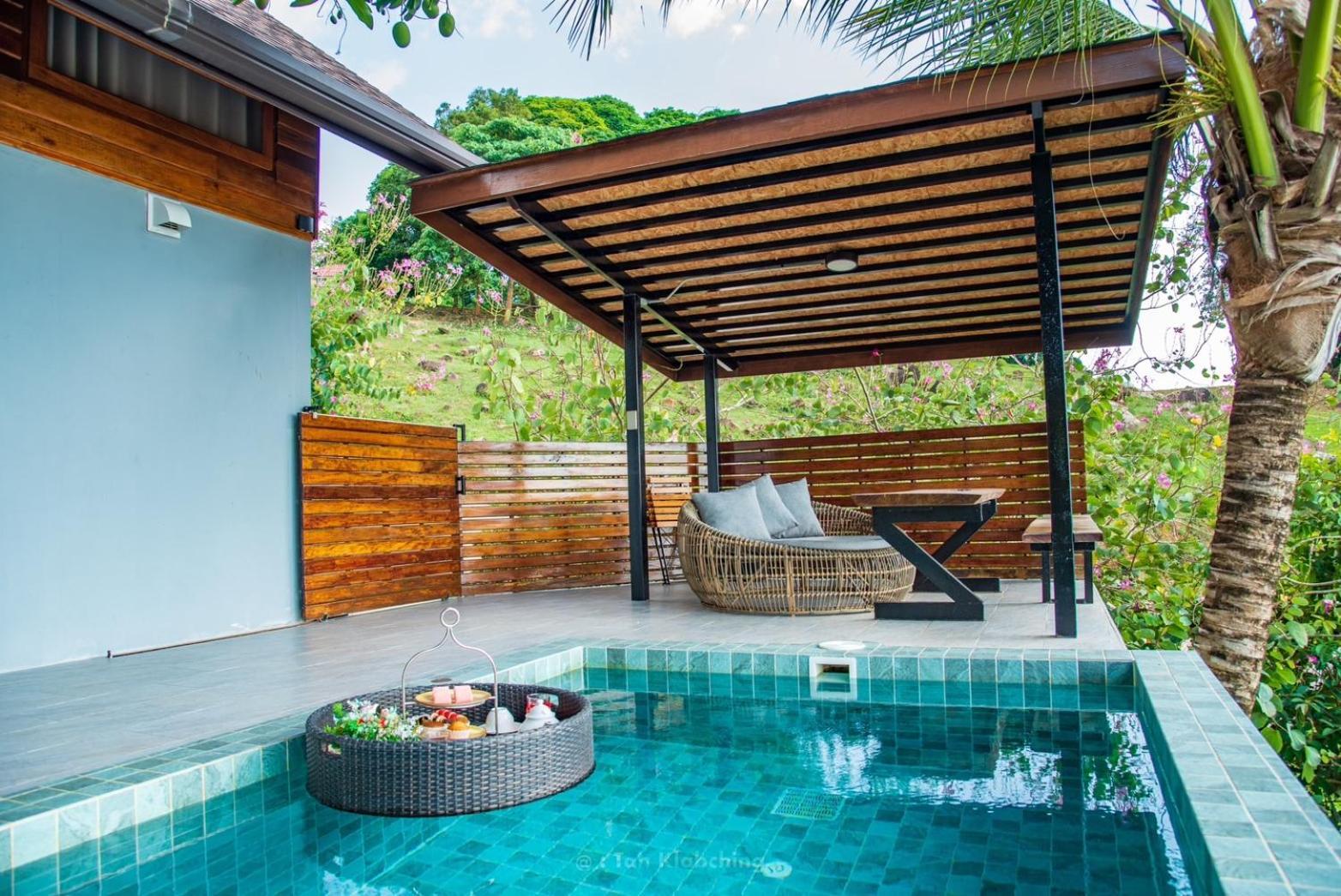 เขาทองพูลวิลล่ากระบี่ Khaotong Pool Villa Krabi Ban Nai Sa Экстерьер фото