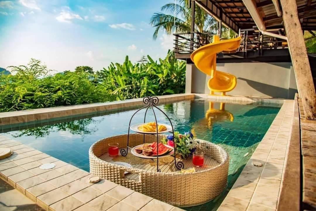 เขาทองพูลวิลล่ากระบี่ Khaotong Pool Villa Krabi Ban Nai Sa Экстерьер фото