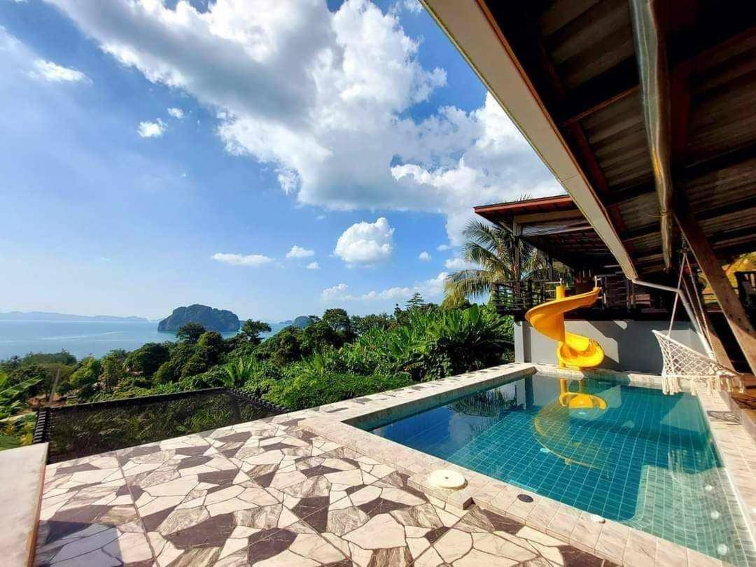 เขาทองพูลวิลล่ากระบี่ Khaotong Pool Villa Krabi Ban Nai Sa Экстерьер фото