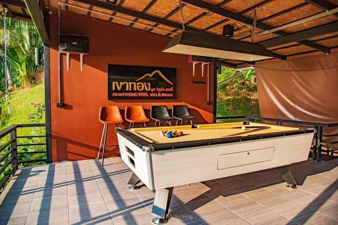 เขาทองพูลวิลล่ากระบี่ Khaotong Pool Villa Krabi Ban Nai Sa Экстерьер фото